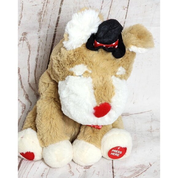 Sound N Light Animatronics Co. LTD Teddy Dog – Polyester Stuffed Animal - Picture 1 of 10